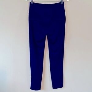 SPRING + MERCER WOMEN'S navy jacquard PULL ON PANT size small